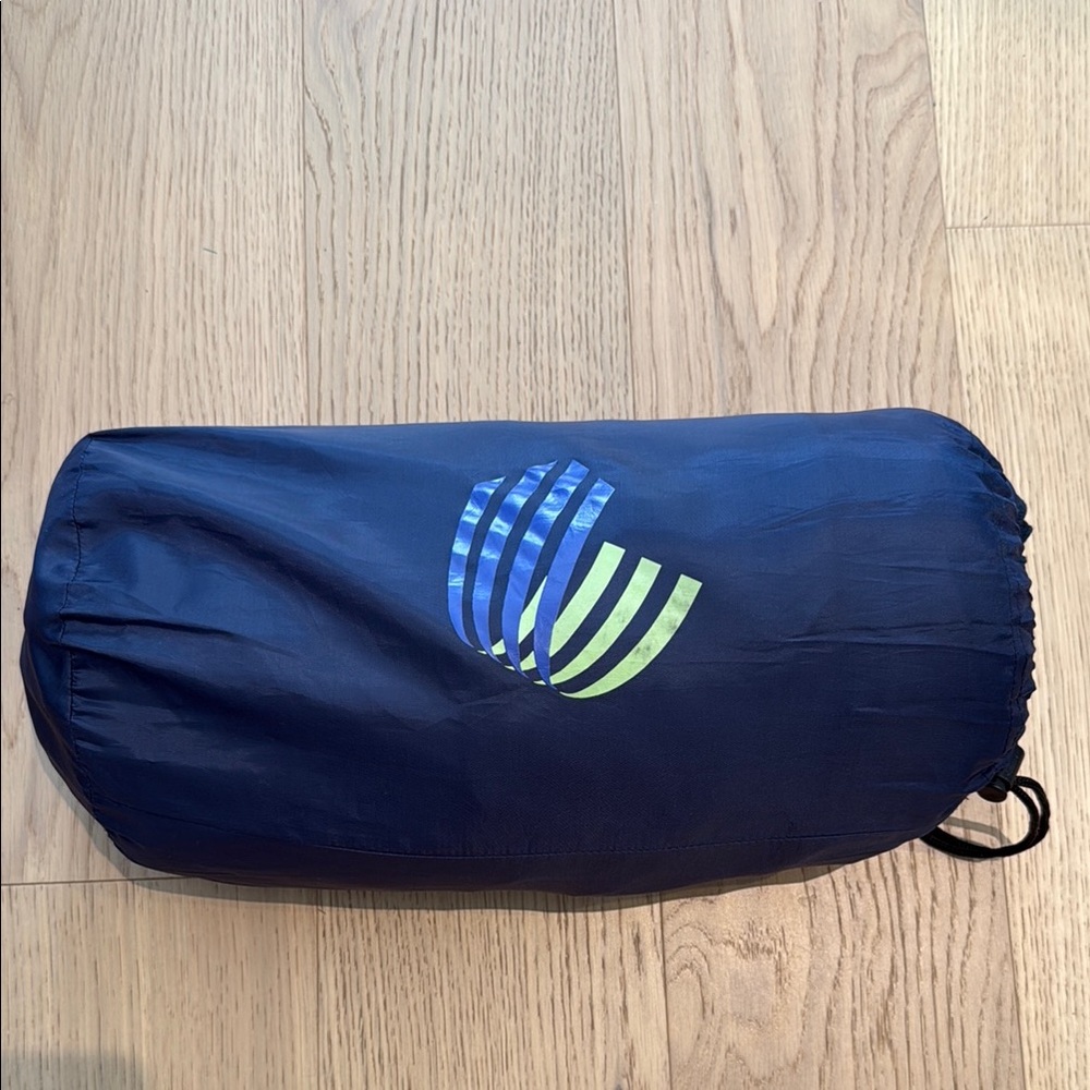 Navy Picnic Blanket with Duffel Bag